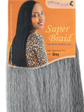 100% Jumbo Braid - Super Braid | GREY