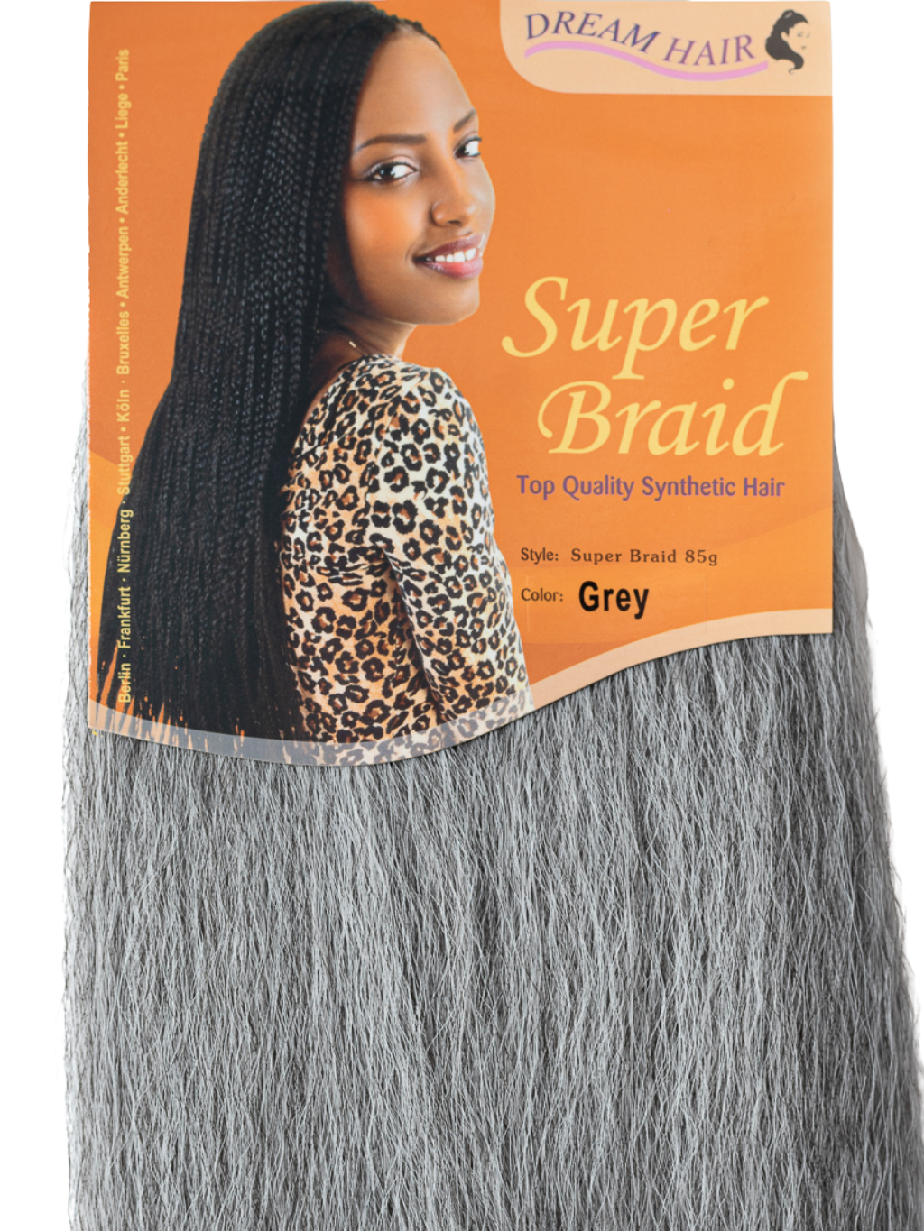 100% Jumbo Braid - Super Braid | GREY