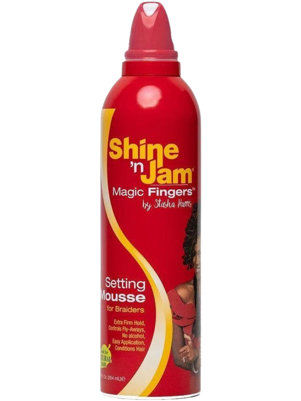Shine ’N Jam Magic Fingers Setting Mousse – ľahká fixačná pena s hydratačným účinkom