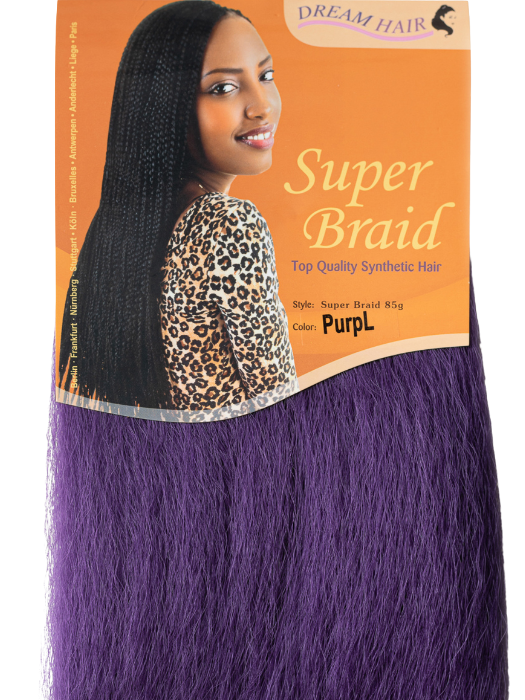 100% Jumbo Braid - Super Braid | Purple