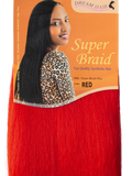 100% Jumbo Braid - Super Braid | Red