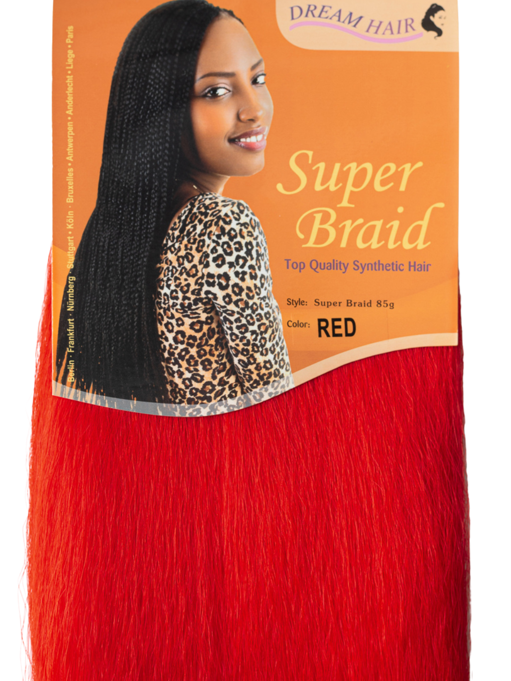 100% Jumbo Braid - Super Braid | Red